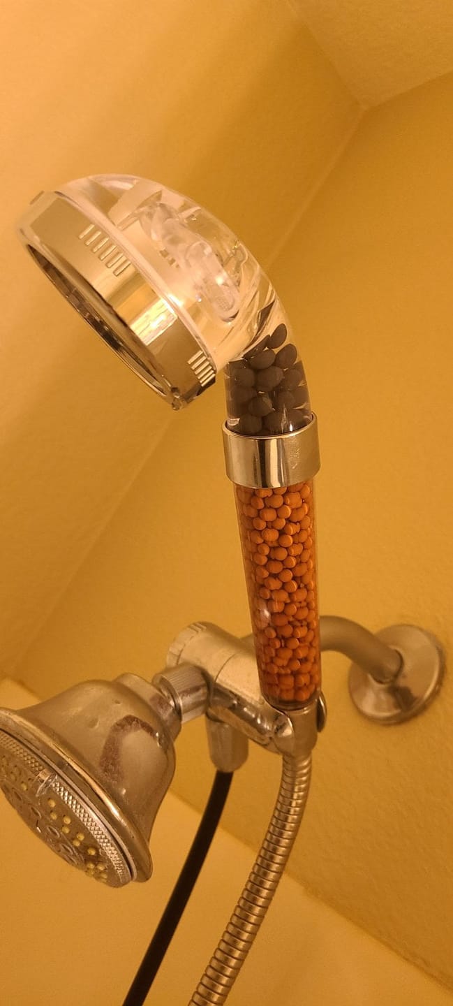 Customer photo review of AquaClear | Duschkopf mit Filter
