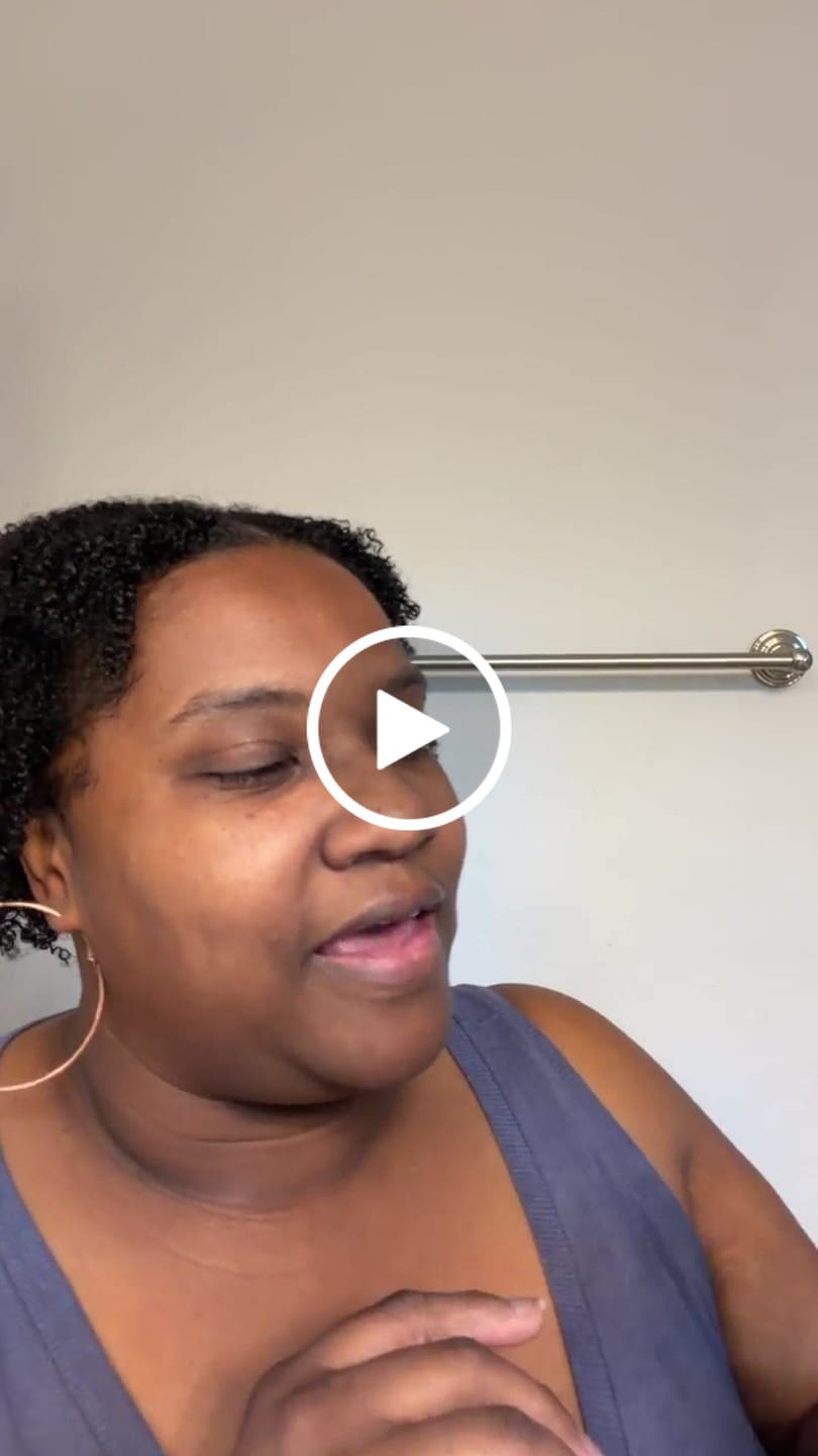 Customer video review of NOURISH