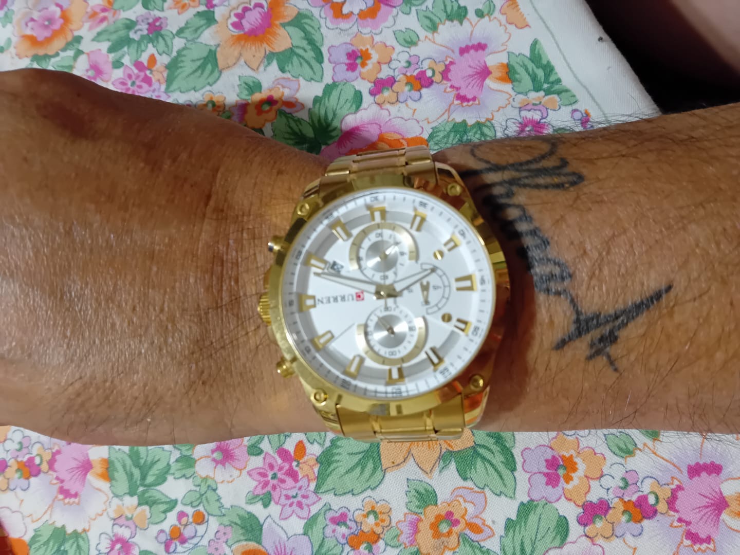 Customer photo review of Curren Dublino® orologio uomo acciaio