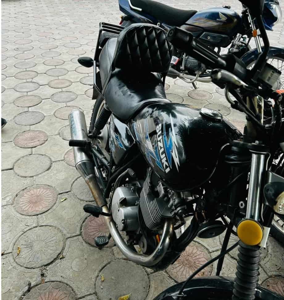Customer photo review of Bike Back Rest - Comfortable Back Support (Model-Specific)