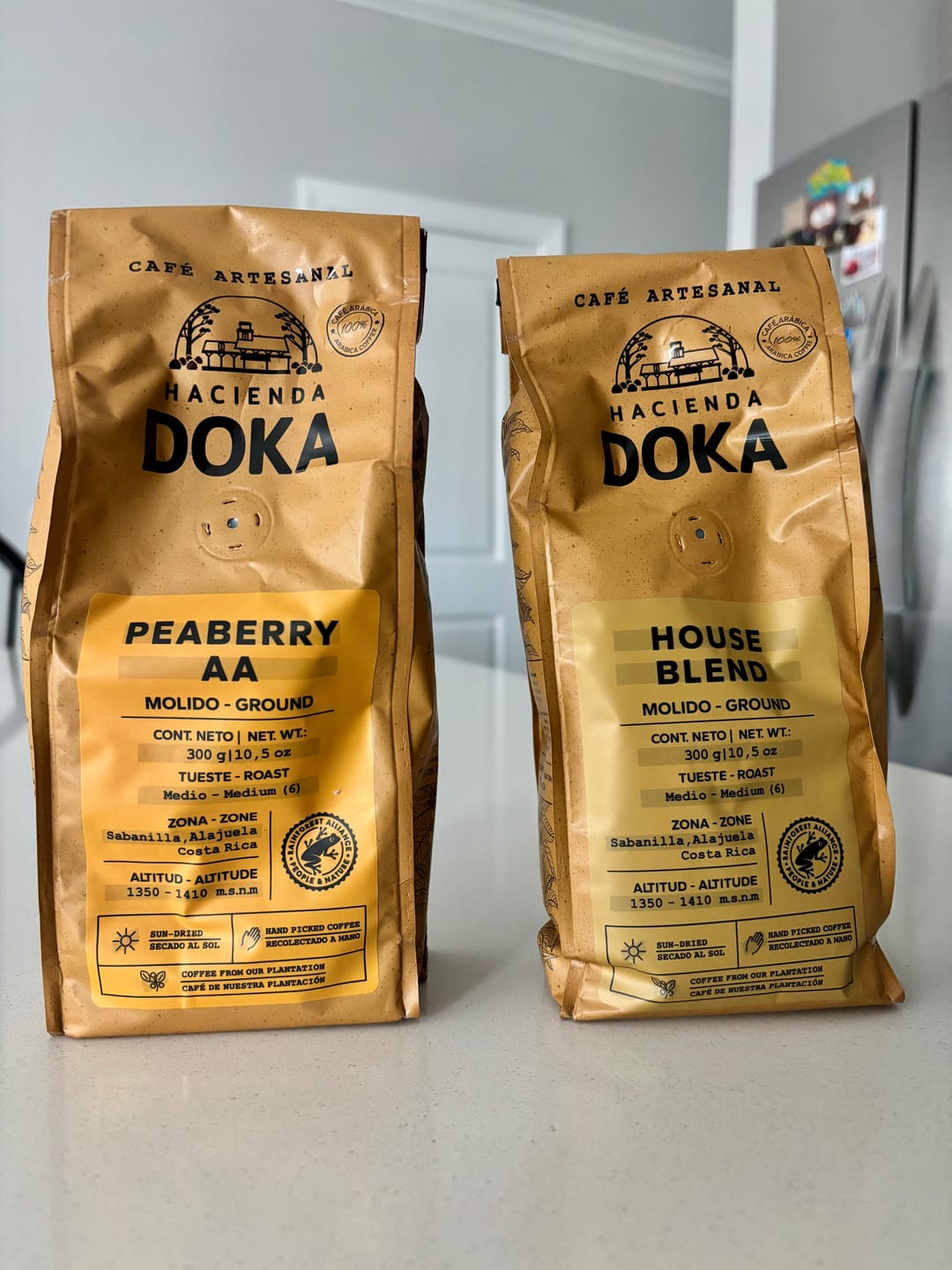 Customer photo review of Café Hacienda Doka House Blend