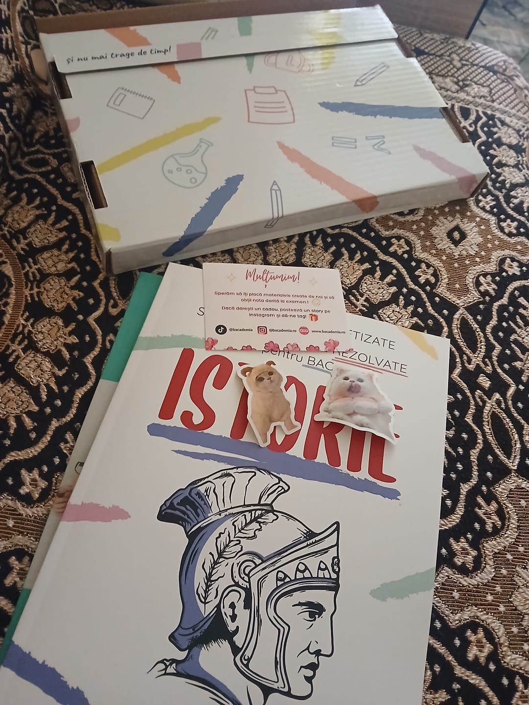 Customer photo review of Carte Istorie Bacalaureat Bacademia - Ediția II