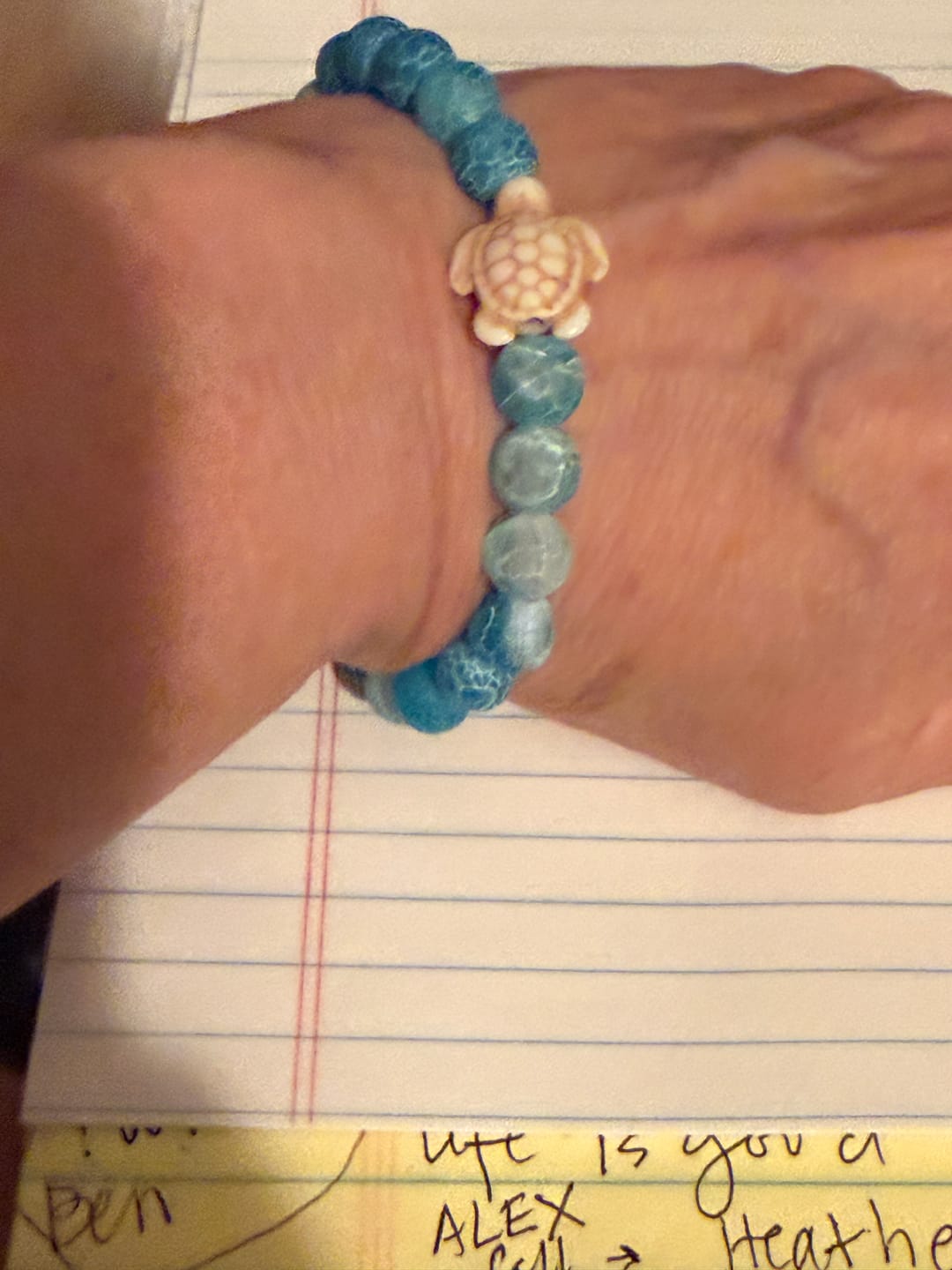 Customer photo review of The Journey Bracelet