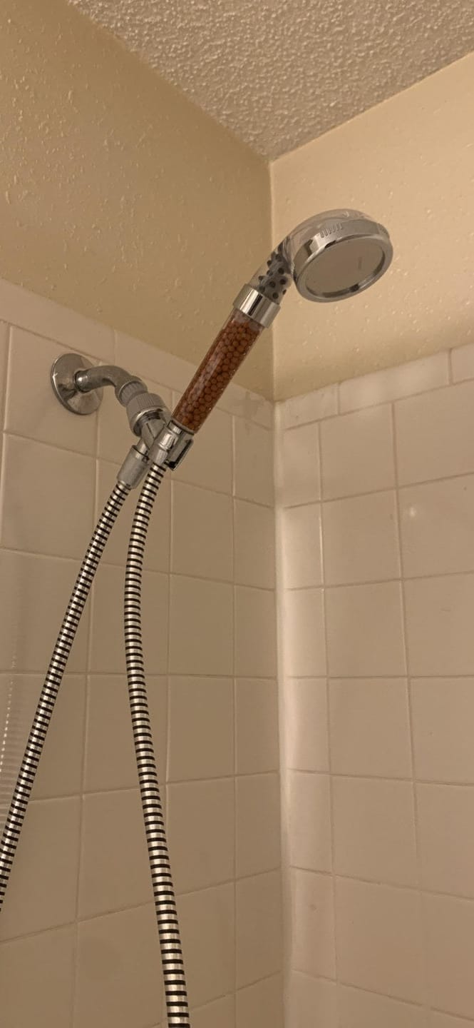 Customer photo review of AquaClear | Duschkopf mit Filter
