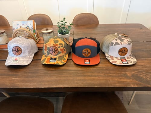 Customer photo review of Premium Custom Leather Patch Hats (Wholesale)