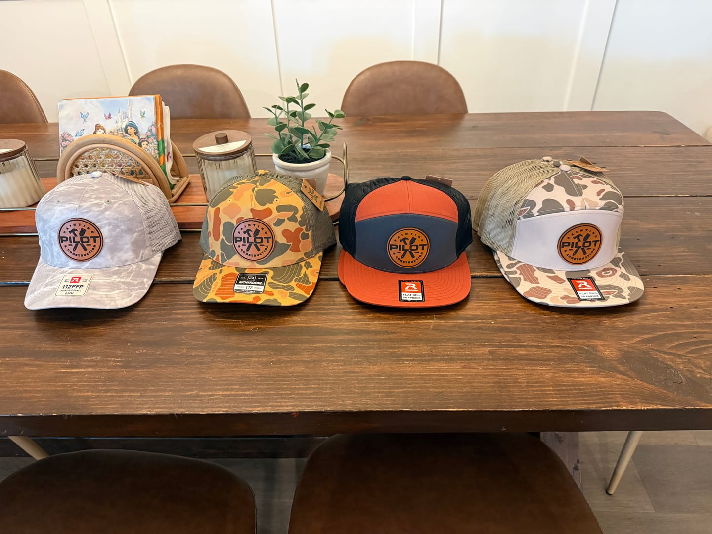 Customer photo review of Premium Custom Leather Patch Hats (Wholesale)