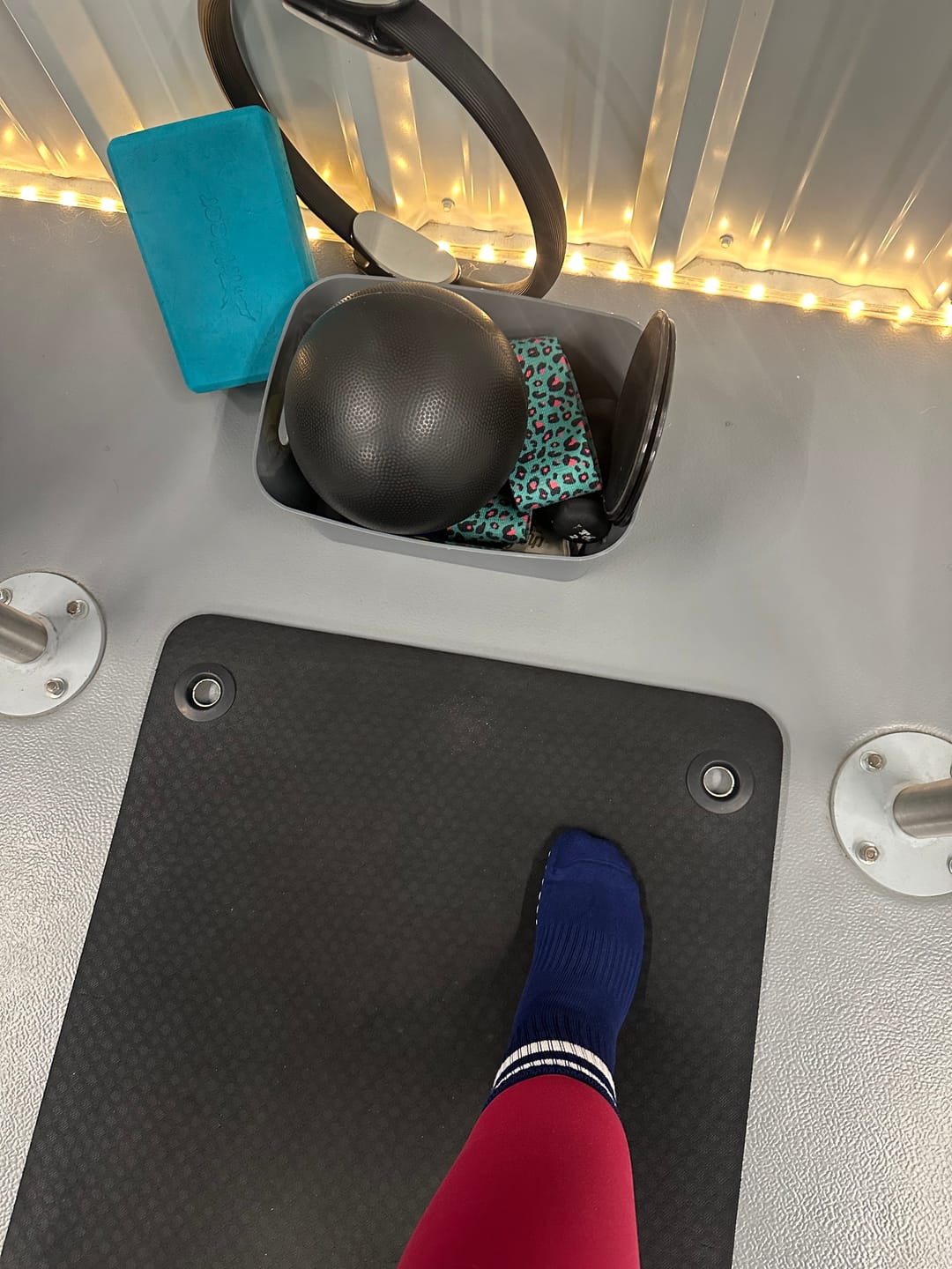 Customer photo review of Grip Stripes - Navy