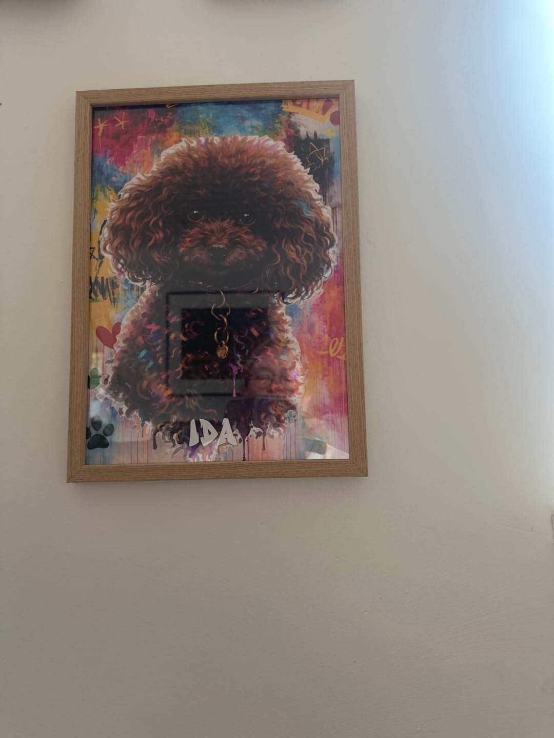 Customer photo review of Personalised Poster - Graffiti
