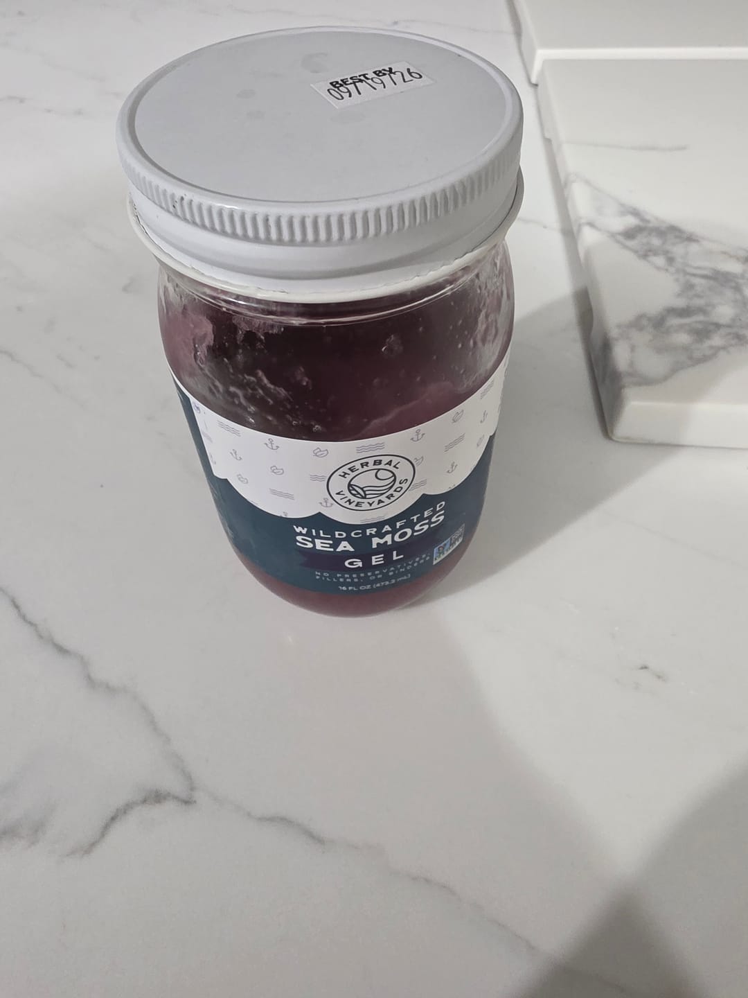 Customer photo review of 60 Day Sea Moss Gel Dynamic Duo