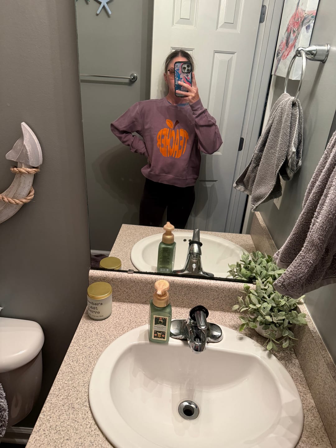 Customer photo review of Teacher pumpkin