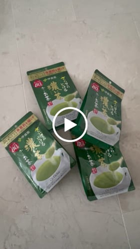 Customer video review of Itoen Green Tea Matcha Powder (Strong) 40g/80g