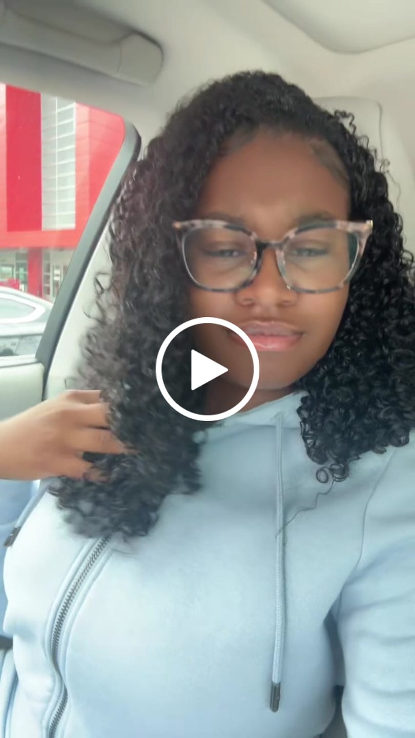 Customer video review of LM Baby Curly™️ (Low-Maintenance Collection)- Virgin Hair