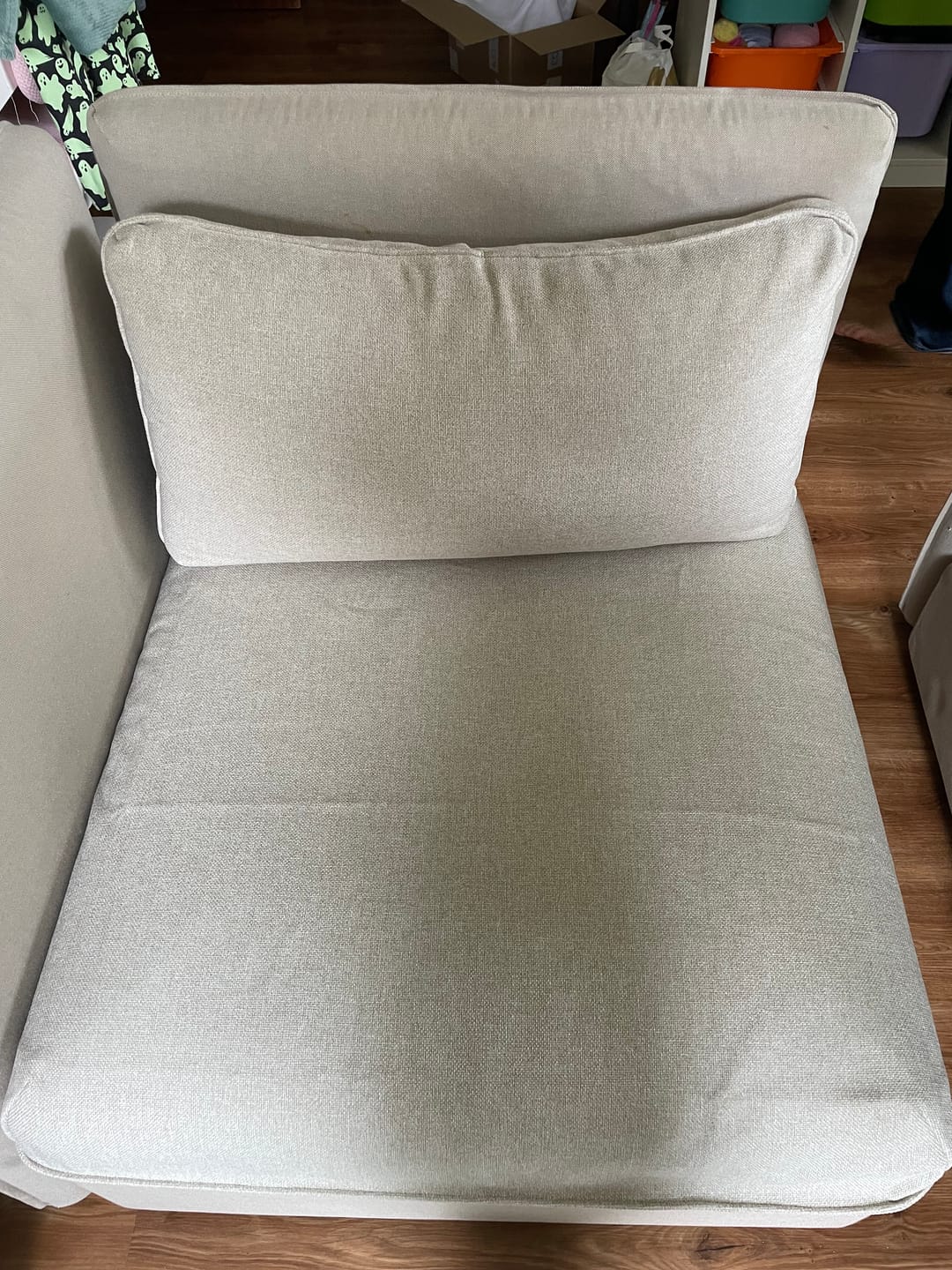 Customer photo review of Cover for VALLENTUNA IKEA Seat Module With Storage