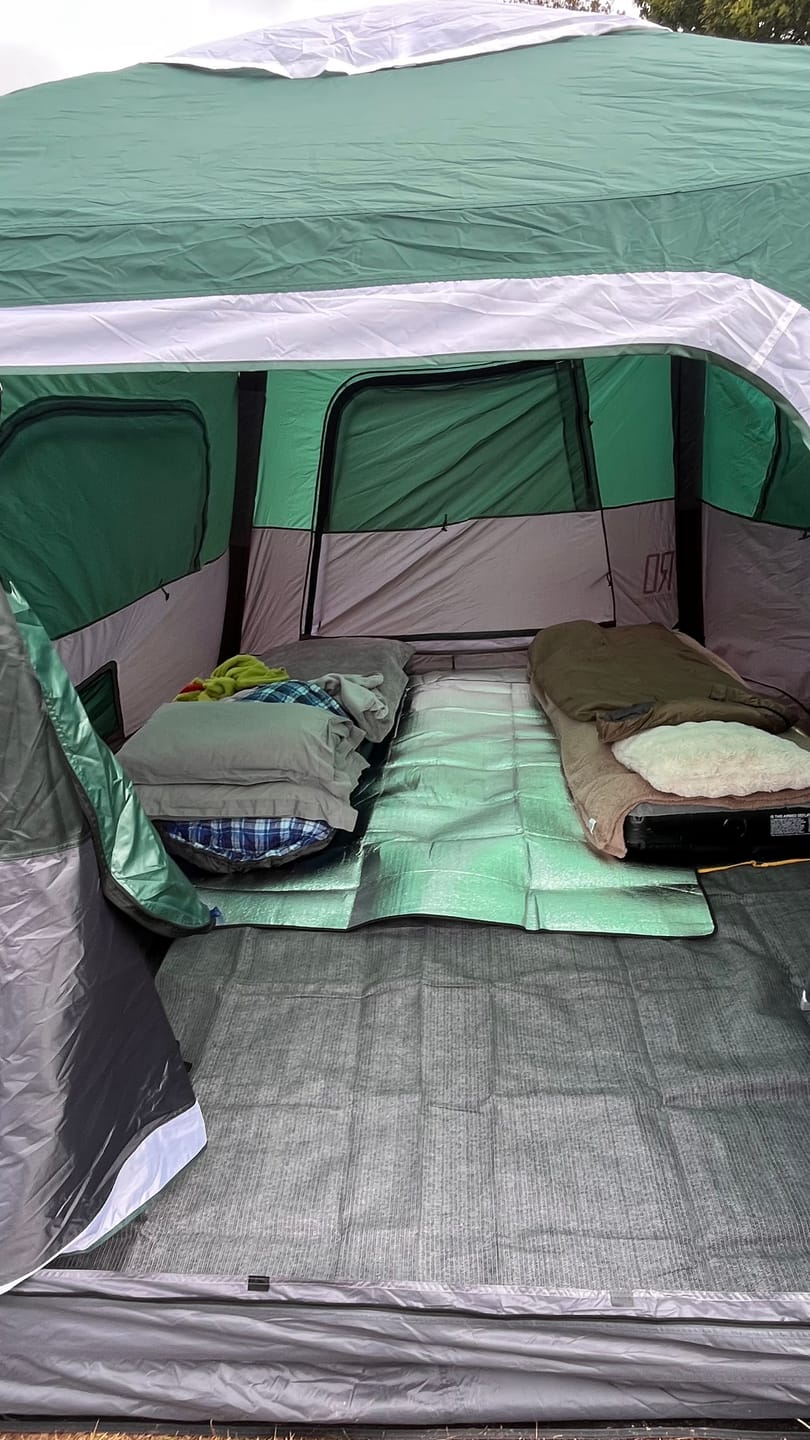 Customer photo review of 2-Step Cabin Tent