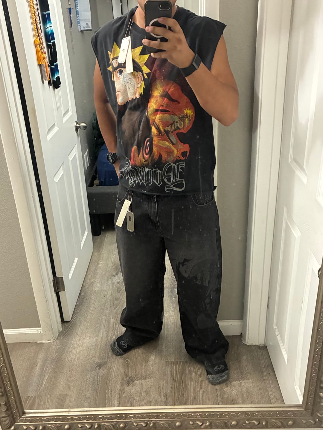 Customer photo review of 3055 - Naruto Cut-Offs