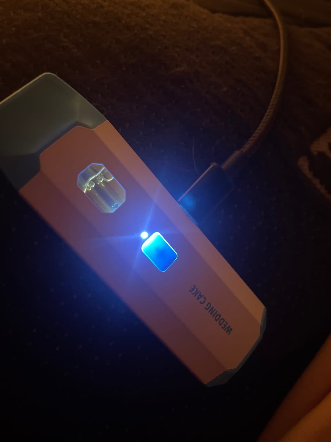 Customer photo review of 2pc Indica Flavor Pack | 3 Gram HHC Disposable Vape