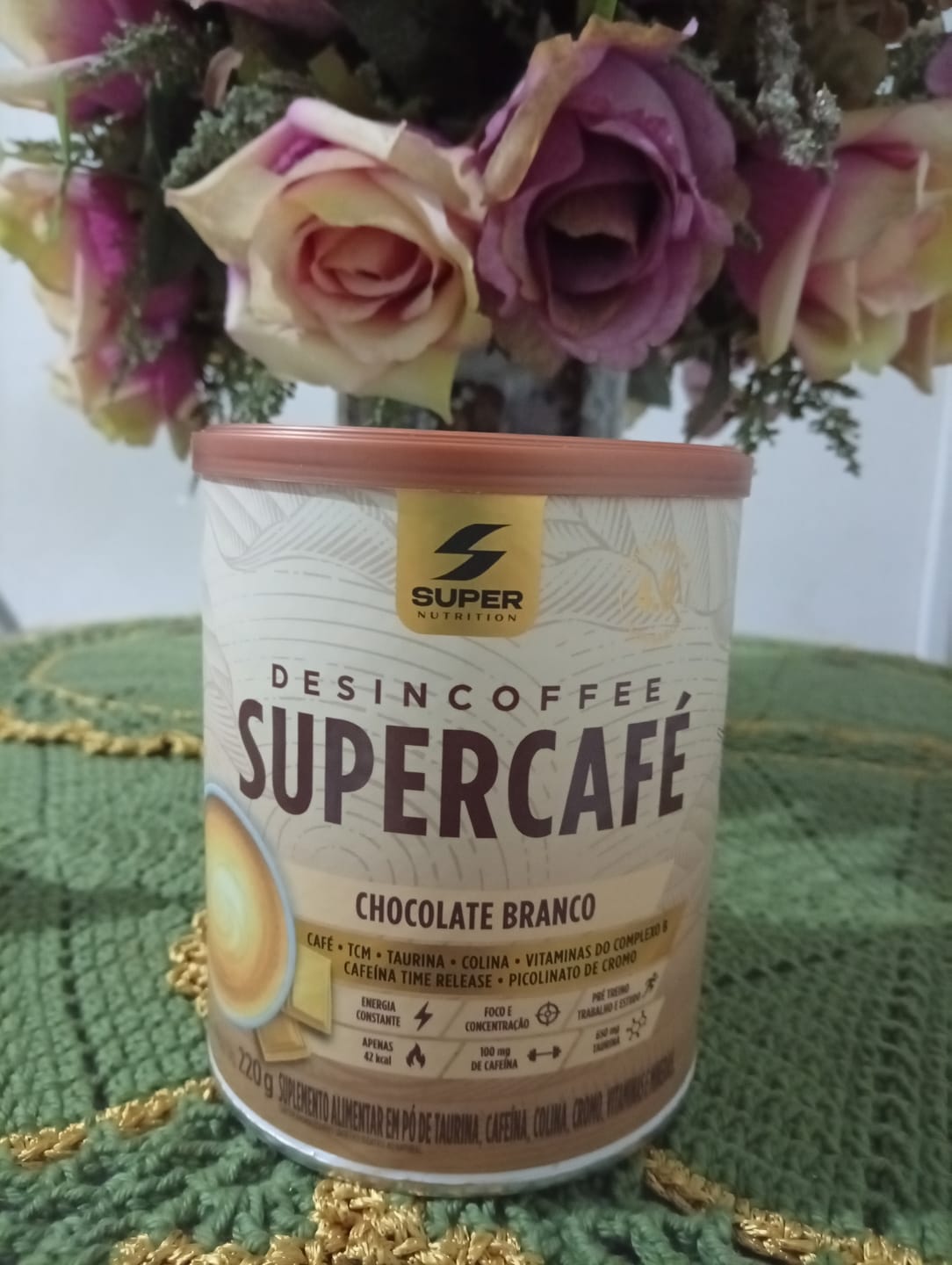 Customer photo review of Supercafé Chocolate Branco