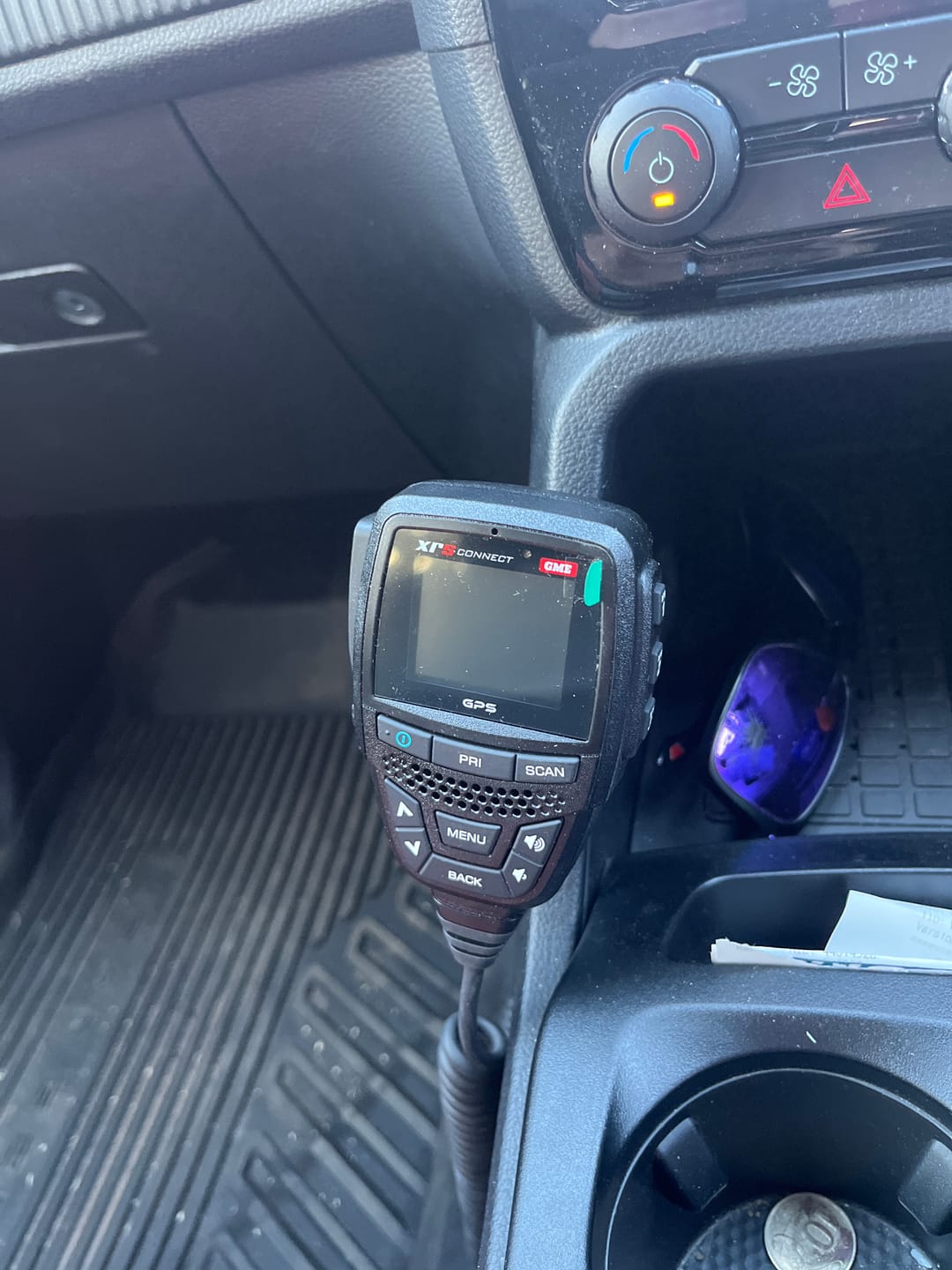 Customer photo review of UHF Handpiece Mount - Ford Ranger NextGen & Super Duty & Everest - Centre Console