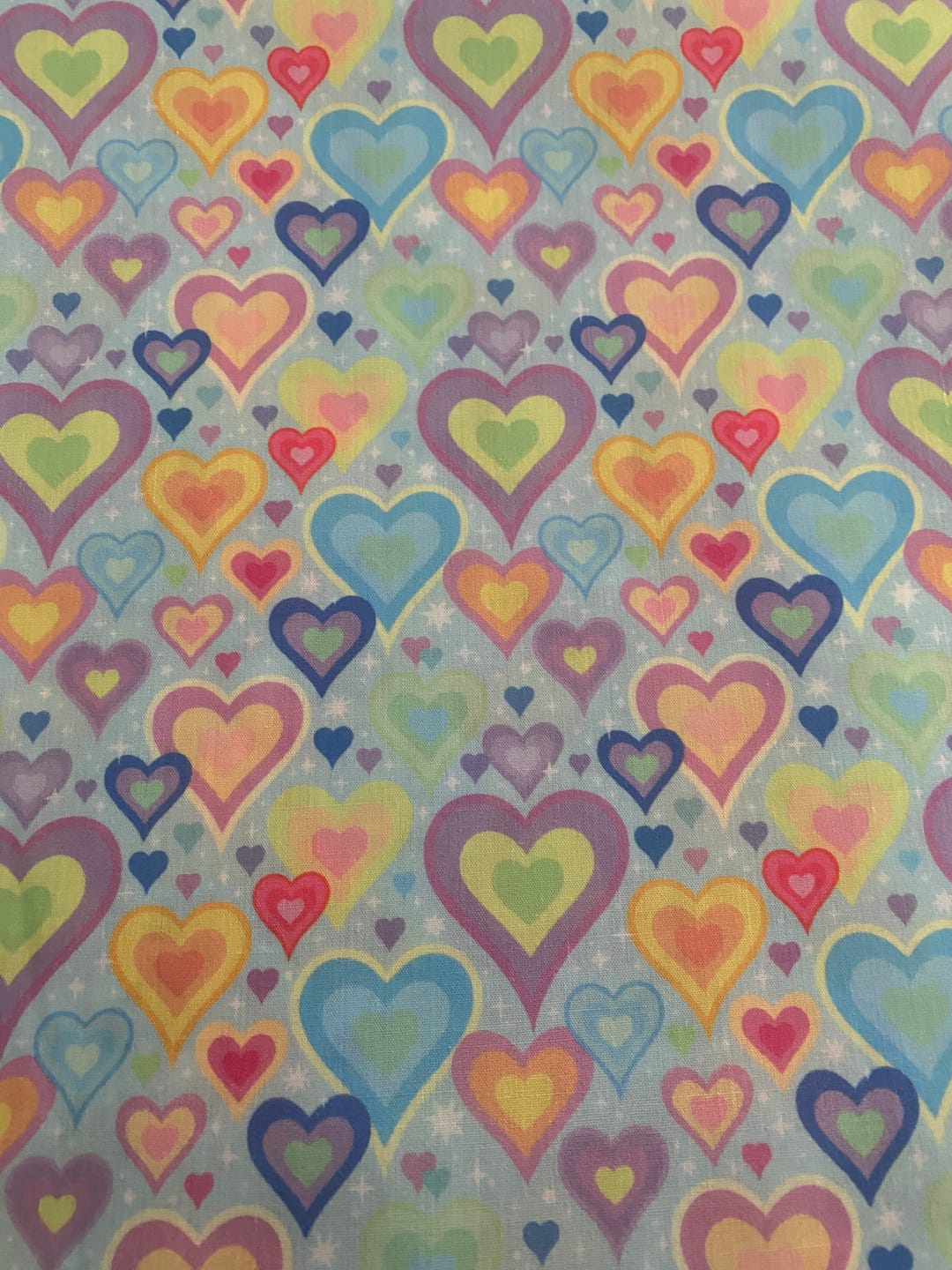 Customer photo review of Joyful Hearts Polycotton Fabric