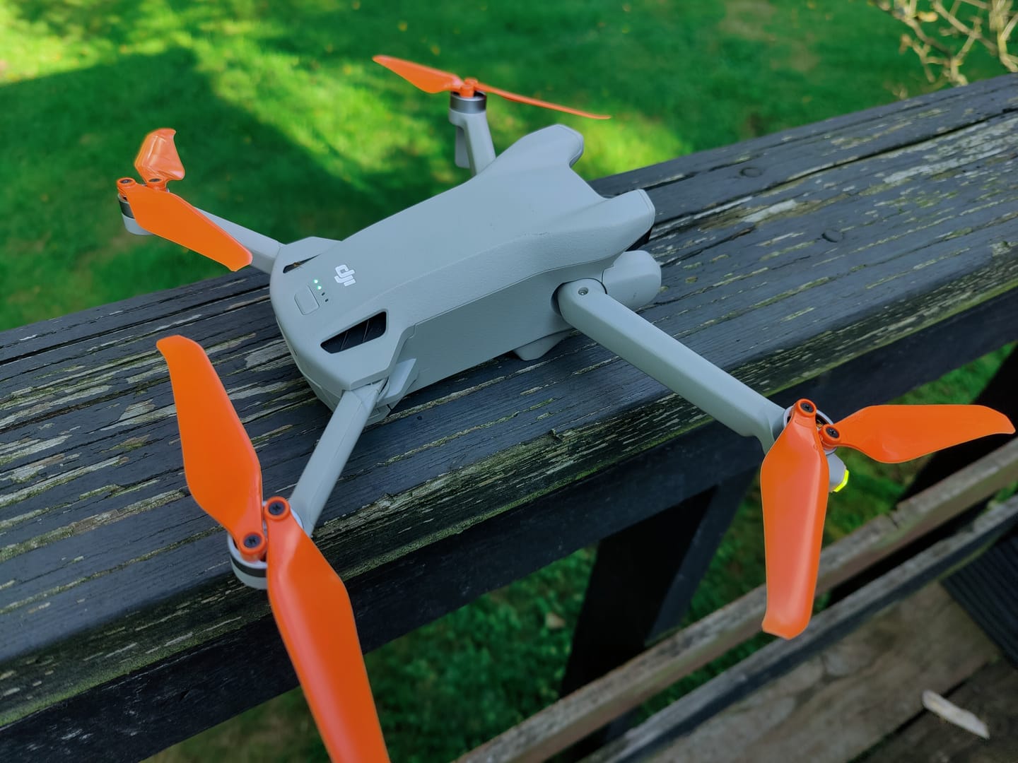 Customer photo review of DJI Mini 3 Pro / 4 Pro STEALTH Upgrade Propellers - x4 Orange