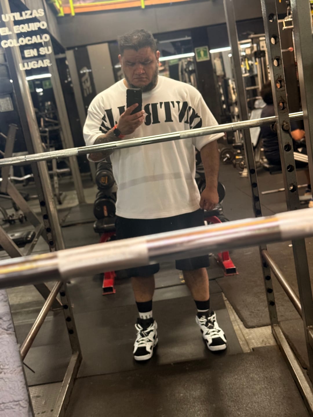 Customer photo review of PUMP COVER WAFFLE TEE