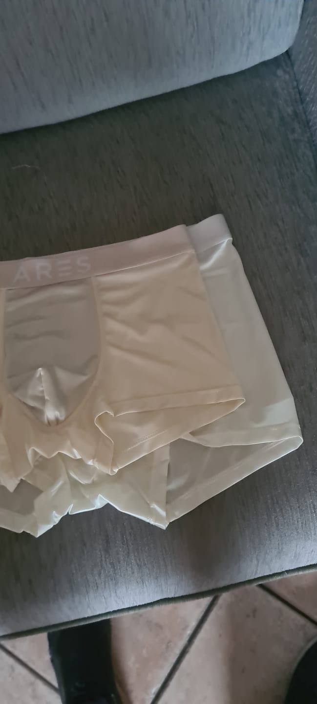 Customer photo review of Ares Silk Boxer | All-Day Comfort