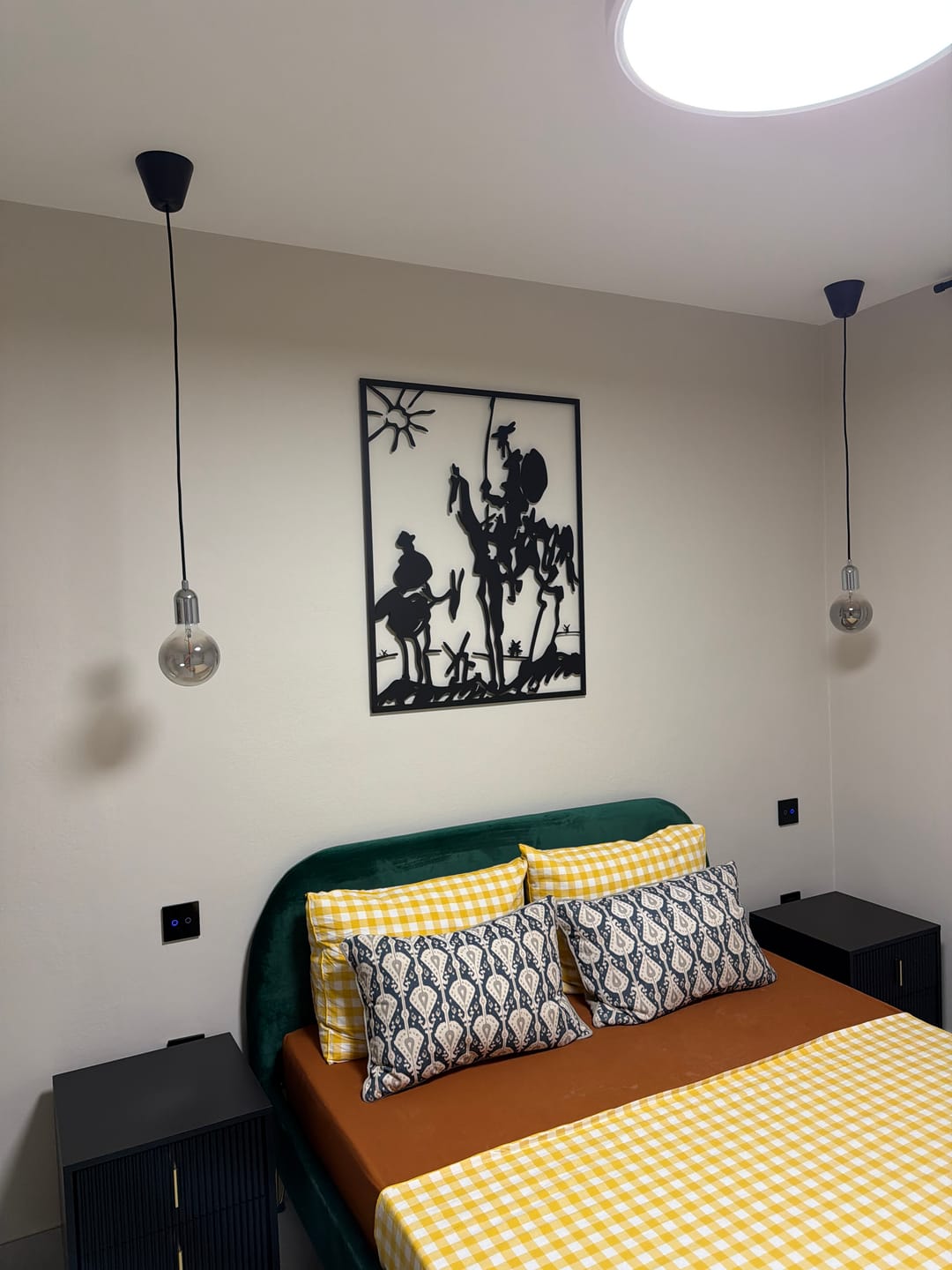 Customer photo review of Décoration murale en métal - Picasso Don Quichotte (V.02)