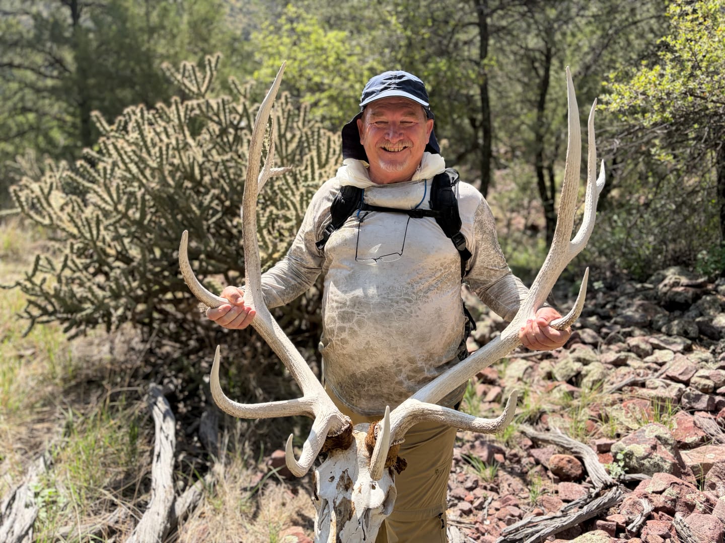Customer photo review of Performance Outdoor Long Sleeve - Dark Swamp Strike - AOF93