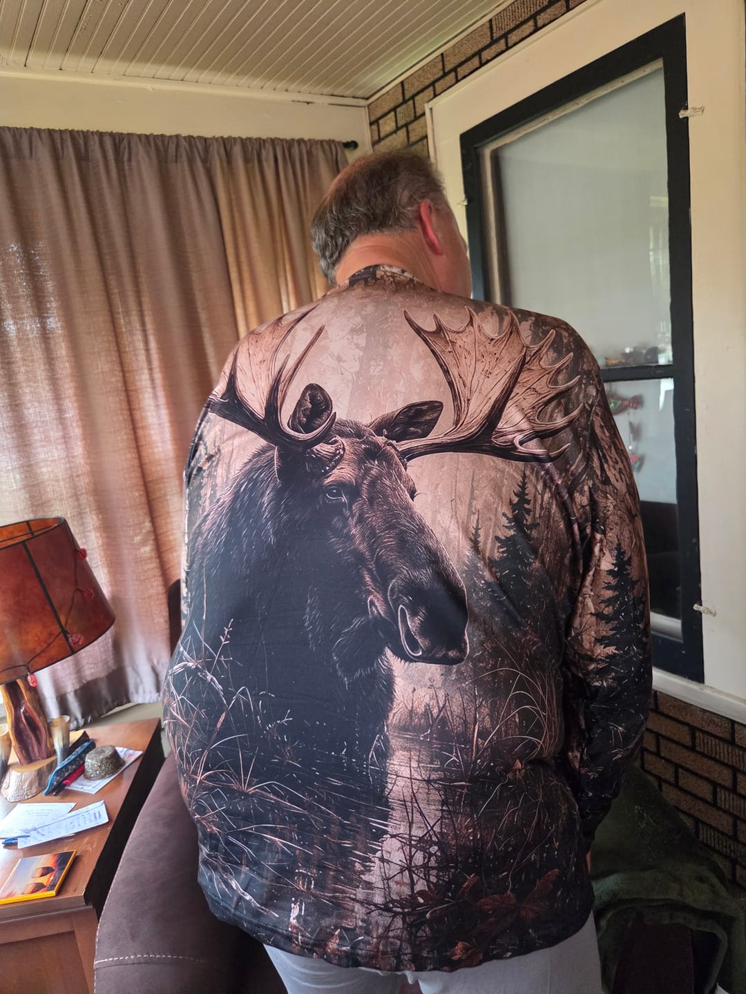 Customer photo review of Performance Hunting Long Sleeve - Timberland Moose Monarch - TBT297