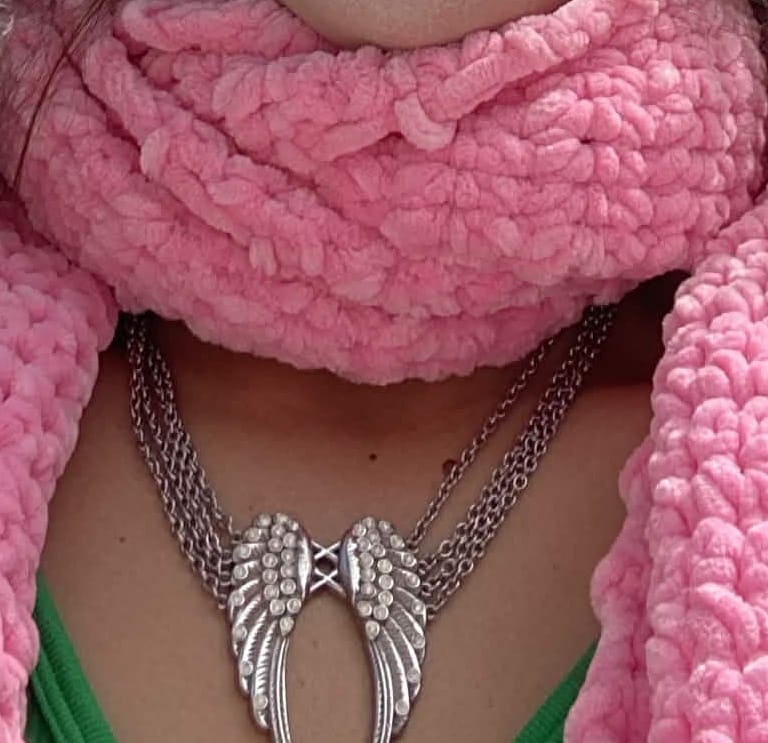 Customer photo review of Guardian Necklace