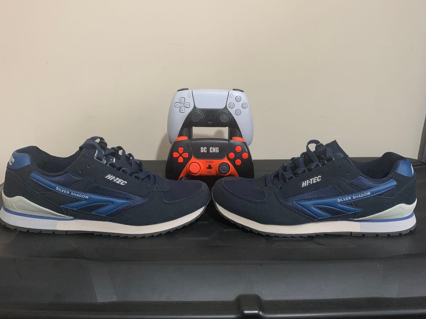 Customer photo review of Mens Silver Shadow Trainers