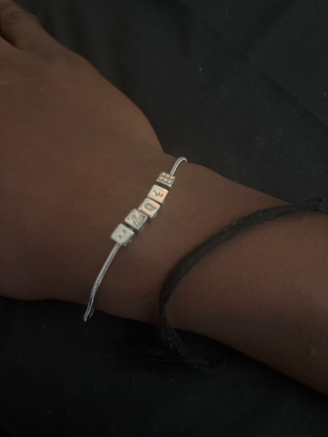 Customer photo review of CUSTOM FRIENDSHIP CHARMS