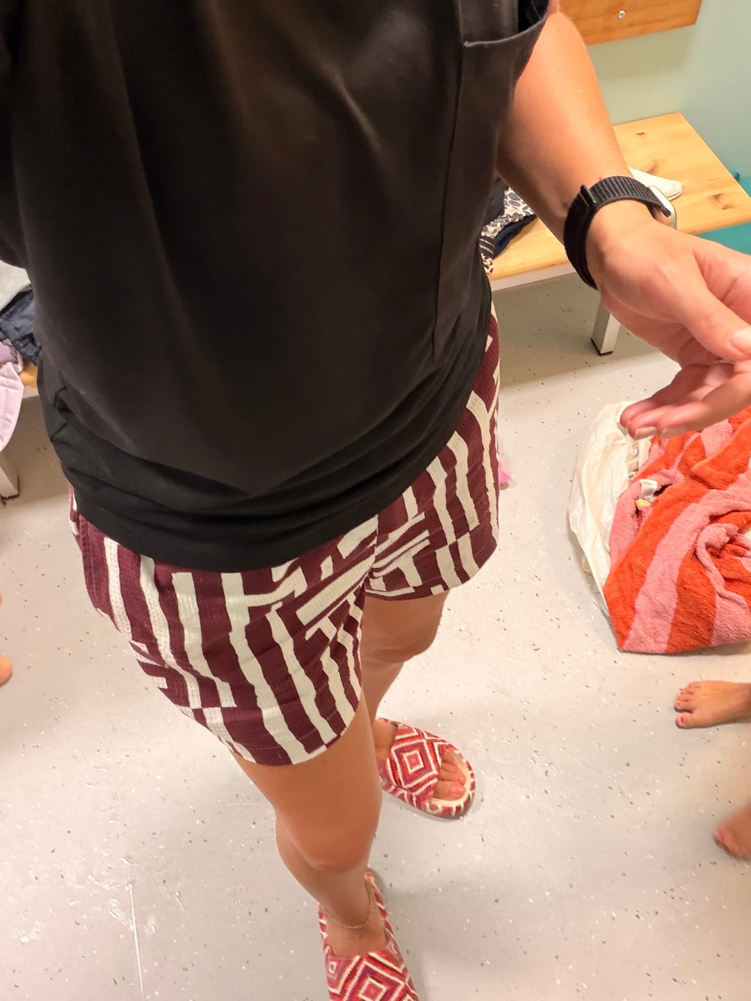 Customer photo review of HappyFlops Bohemian