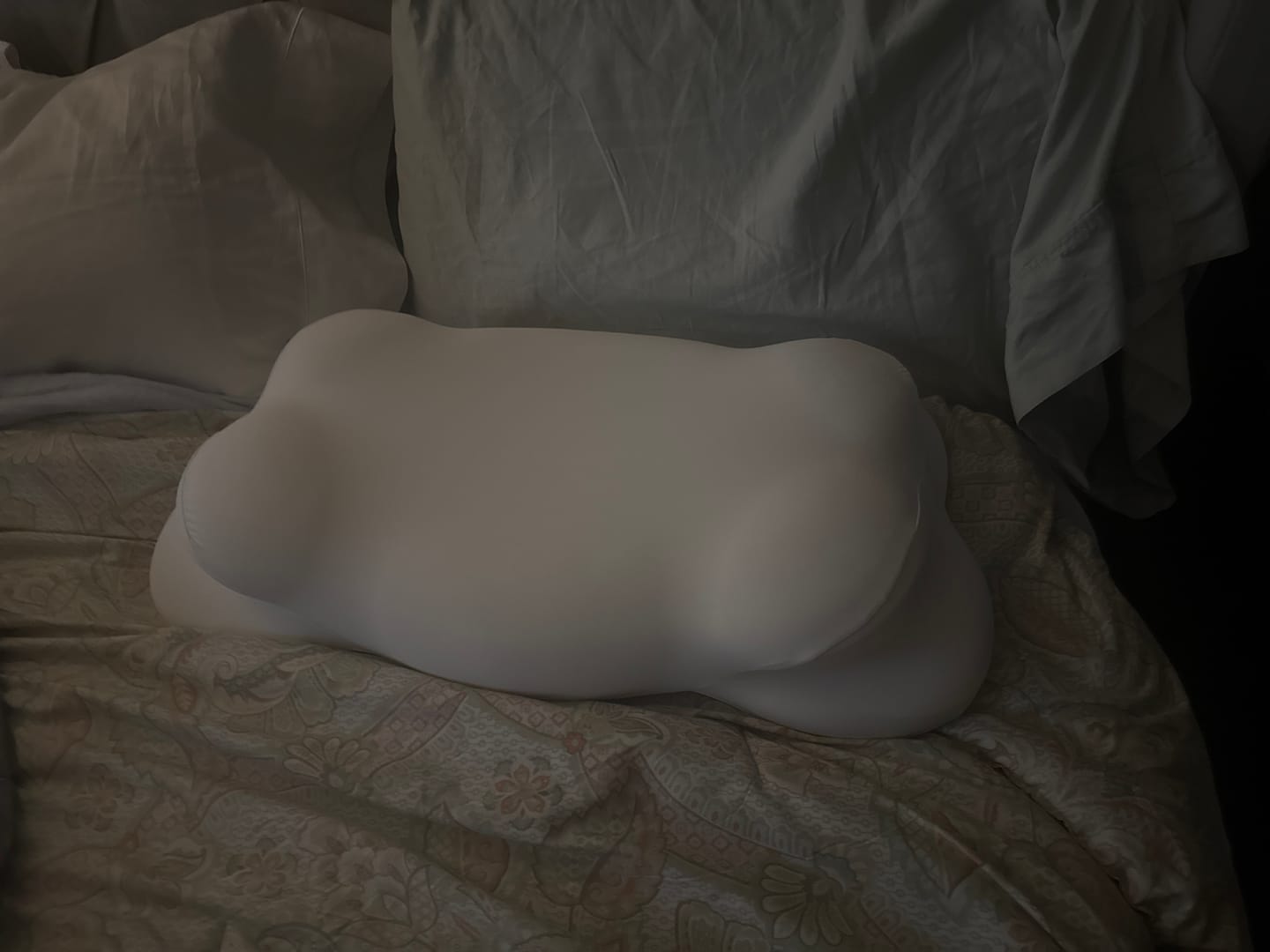 Customer photo review of CloudAlign™ Pillow
