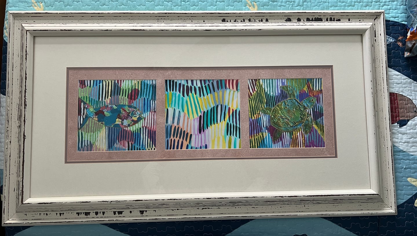 Customer photo review of 10x10 Giclee Fine Art Prints