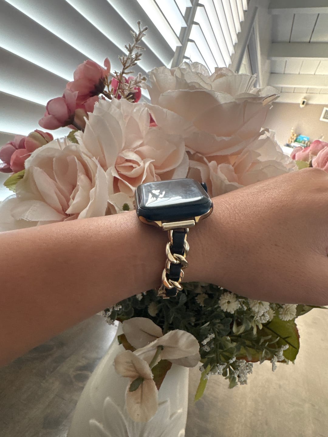 Customer photo review of The Narrow Designer Watch Band for Apple Watch
