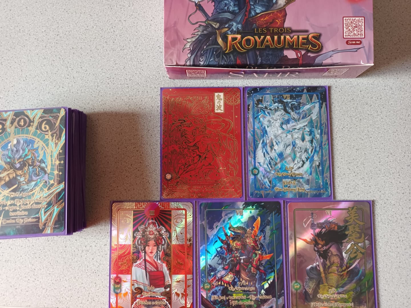 Customer photo review of Display Trois Royaumes