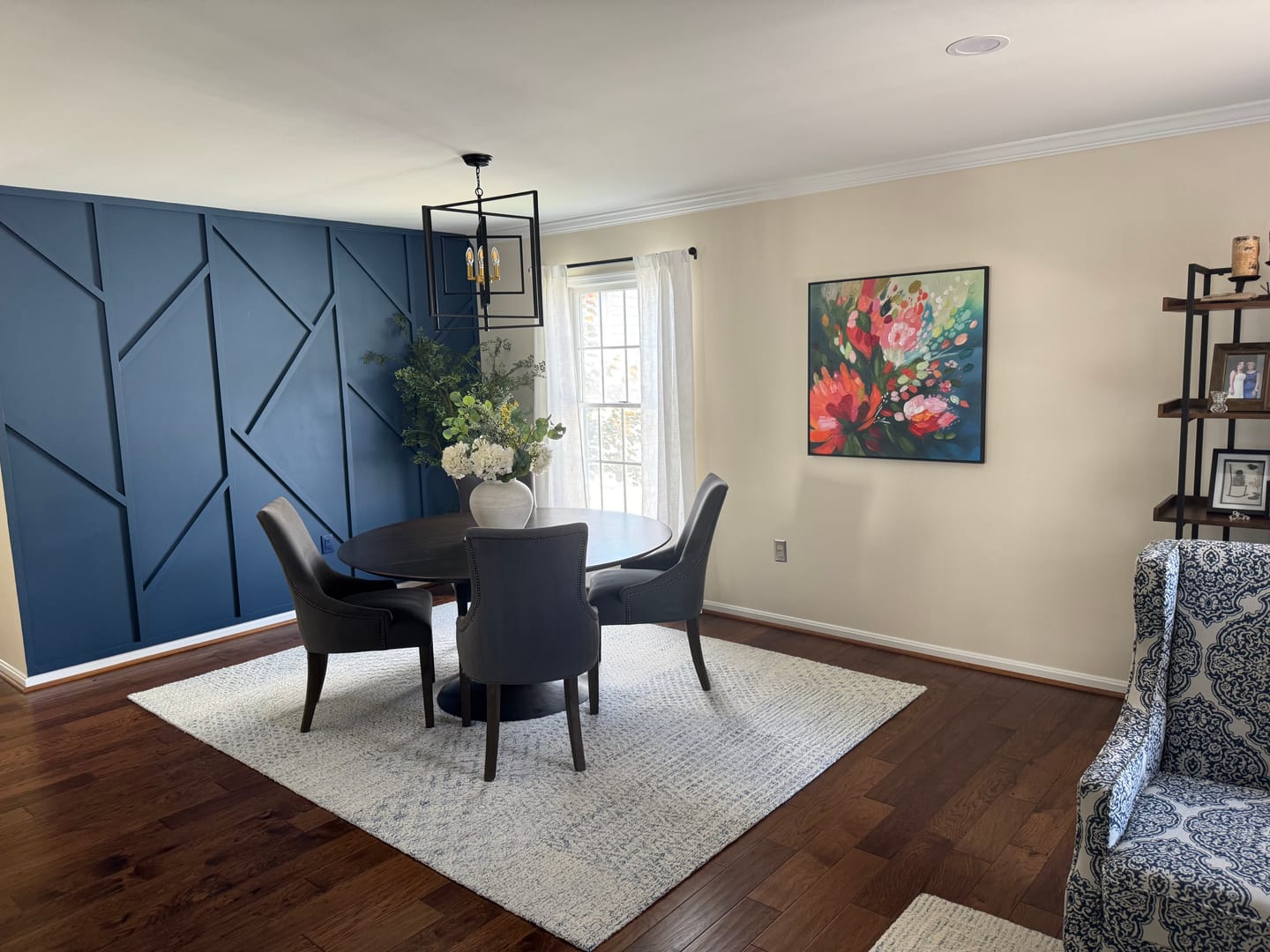 Customer photo review of Colorful Flower & Tree Abstract Texture Canvas Art #FT 310