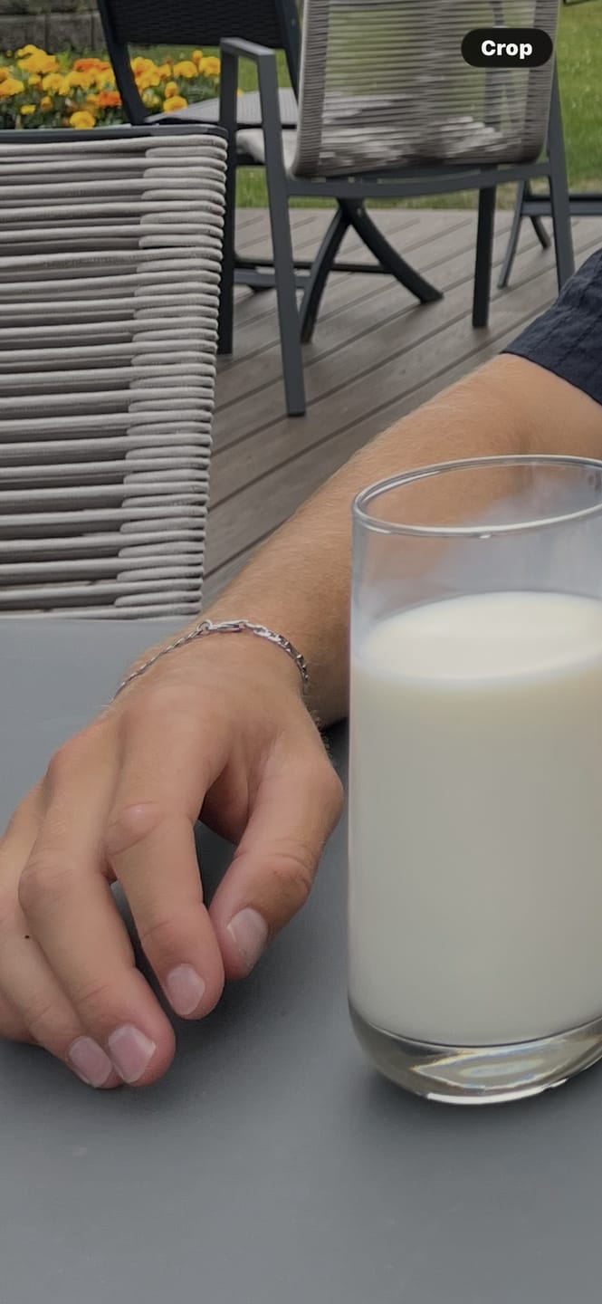 Customer photo review of 4mm Figaro Link ID Bracelet