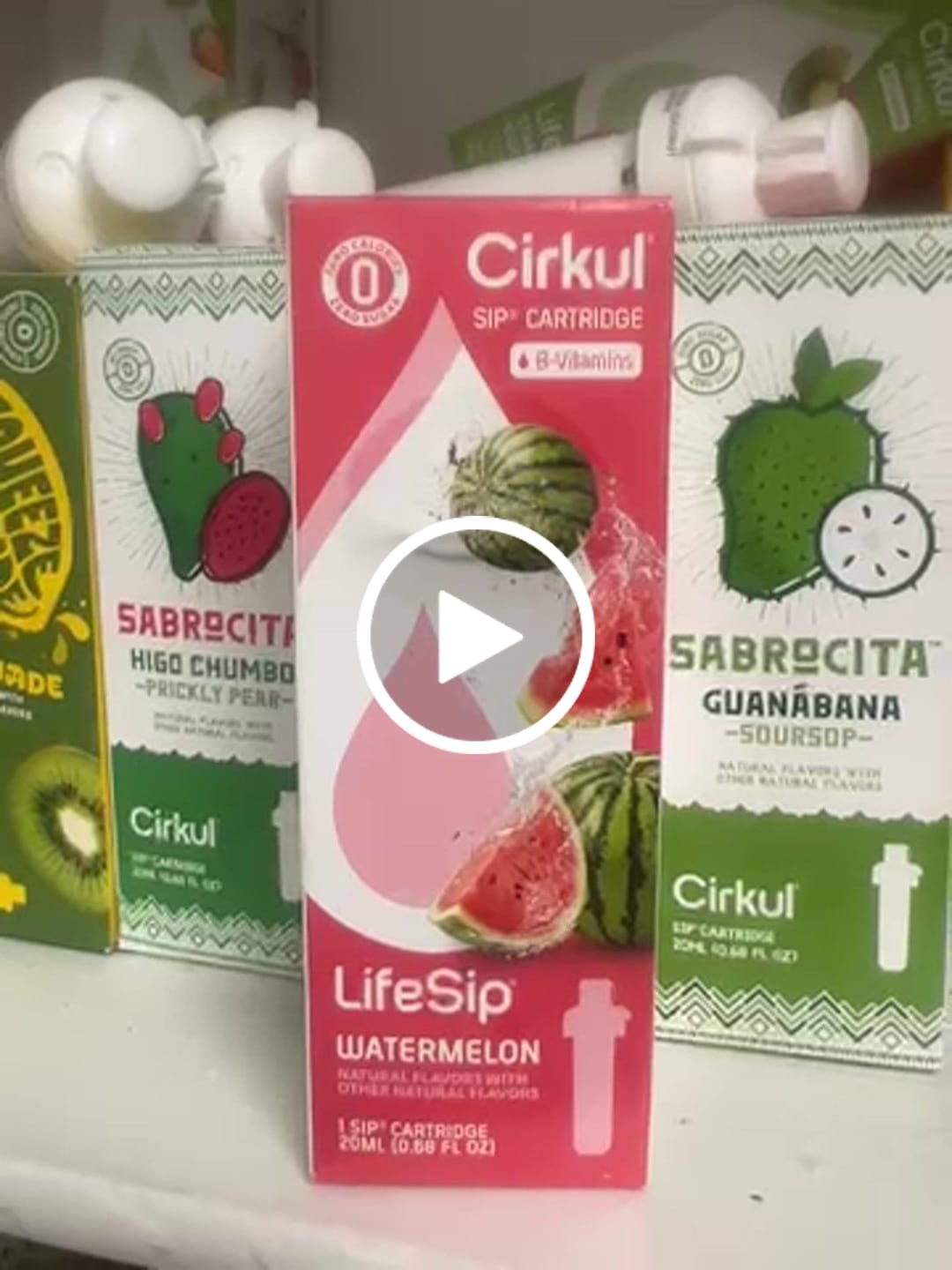 Customer video review of LifeSip Watermelon