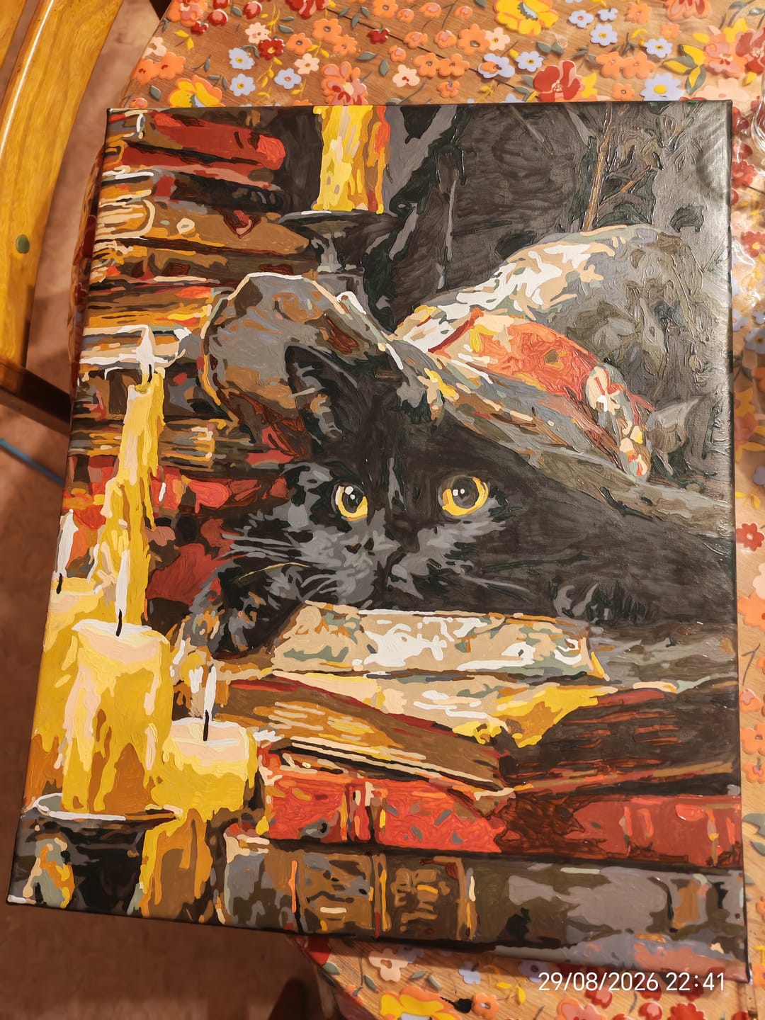 Customer photo review of Spells keeper | Paint by Number