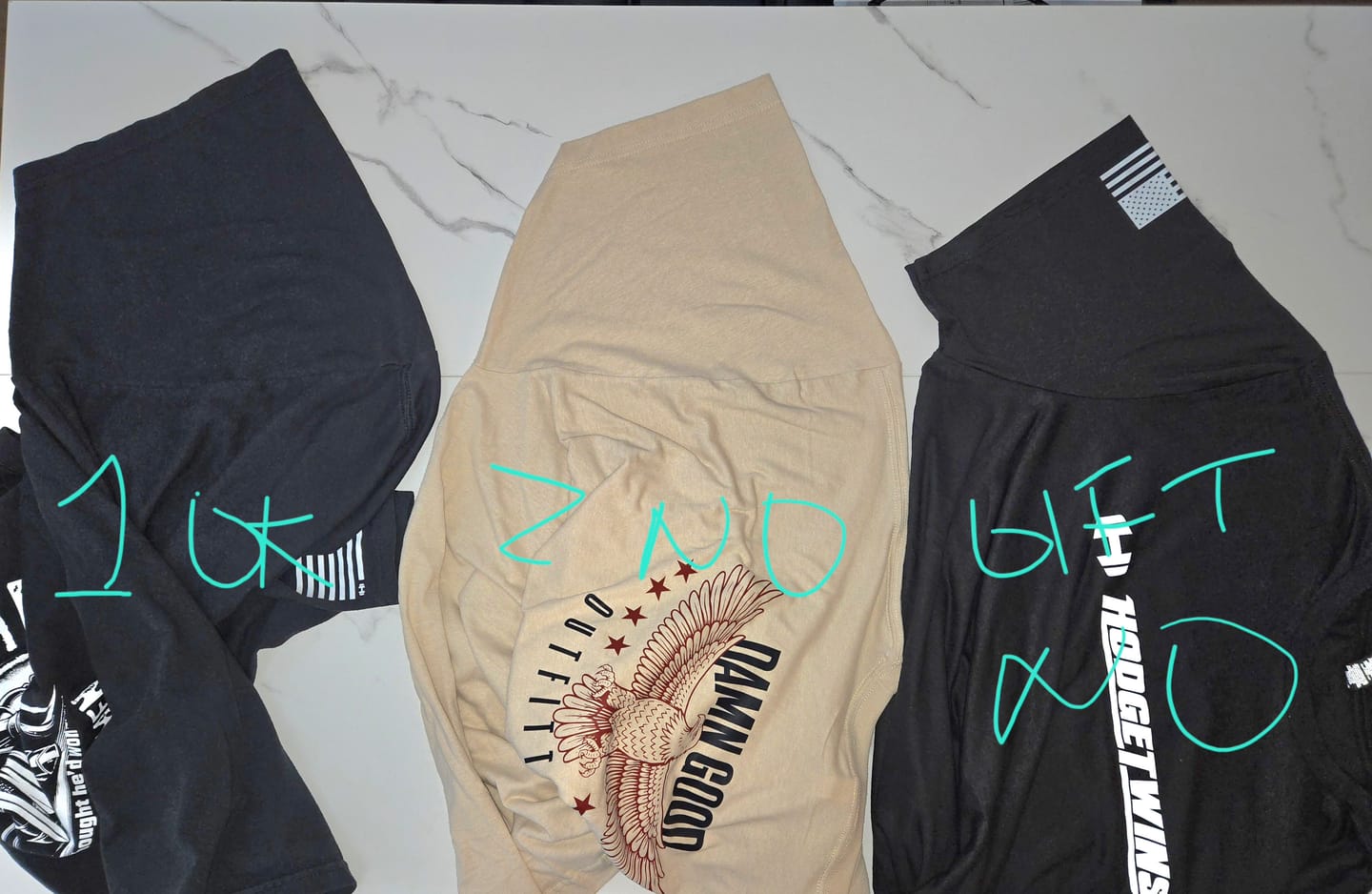 Customer photo review of 🎁 Mystery T-Shirt (100% off)