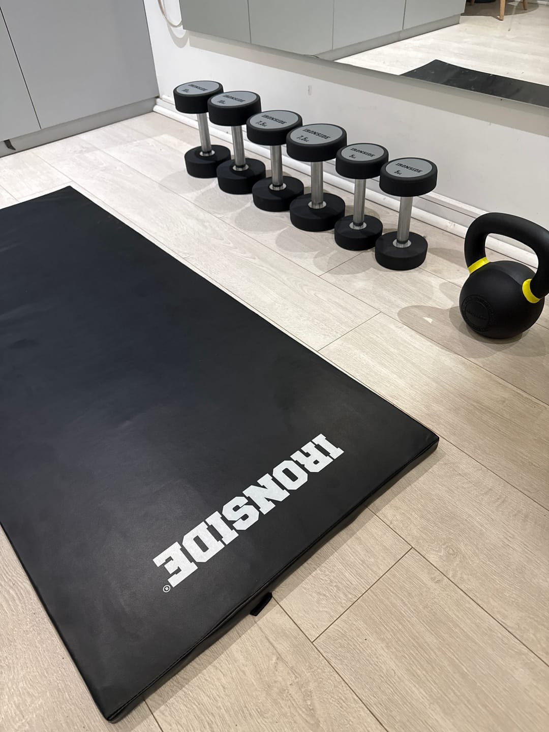 Customer photo review of IRONSIDE Ab Workout Mat