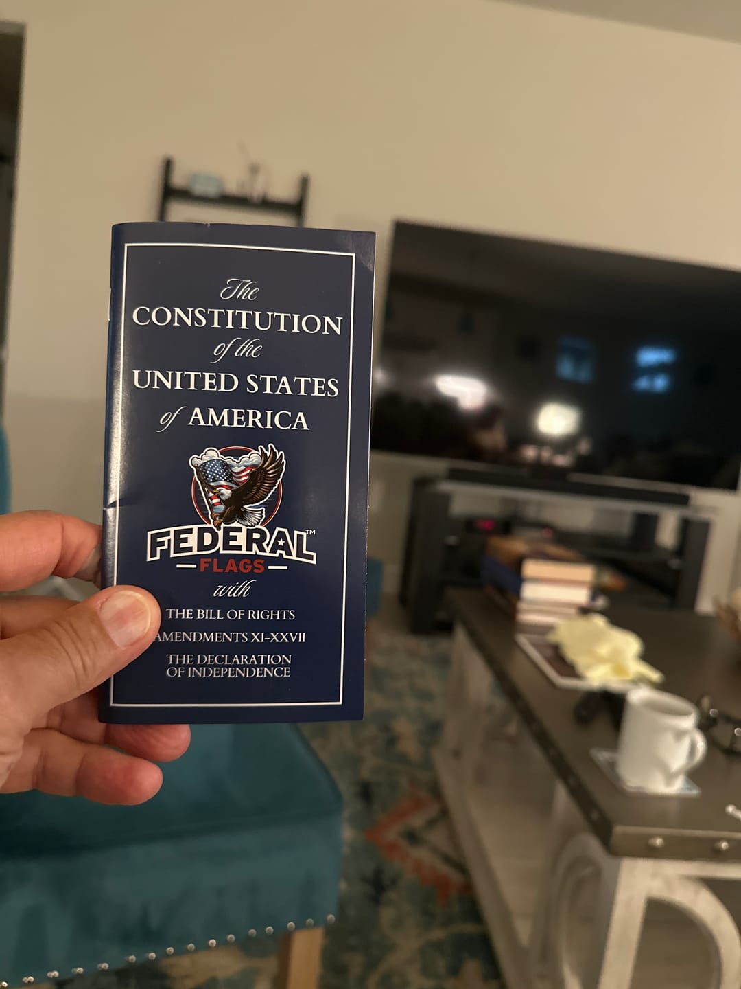 Customer photo review of United States Pocket Constitution