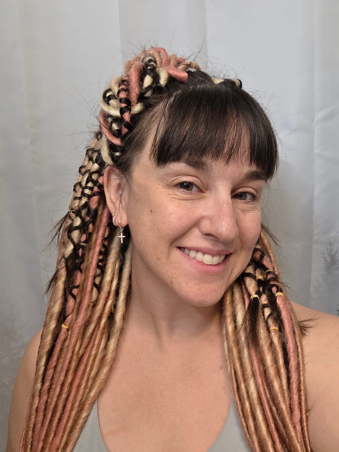 Customer photo review of DUSTY PINK