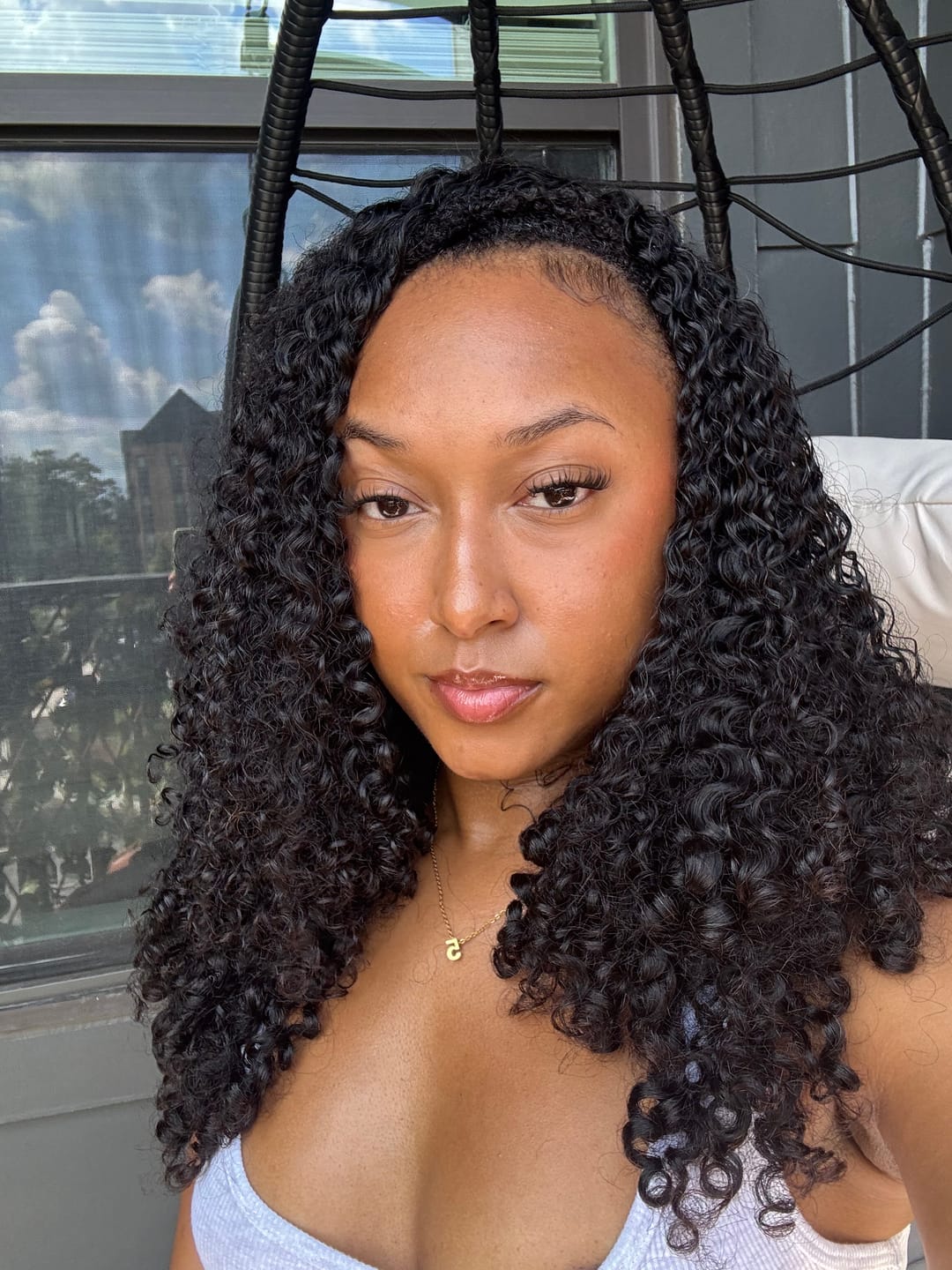 Customer photo review of LM Baby Curly™️ (Low-Maintenance Collection)- Virgin Hair