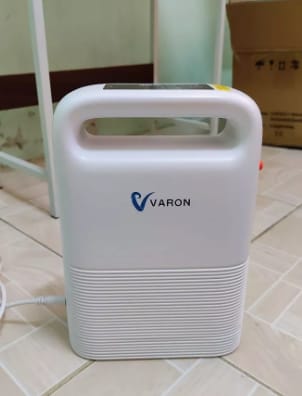 Customer photo review of VARON 5L Pulse Flow Portable Oxygen Concentrator VP-2