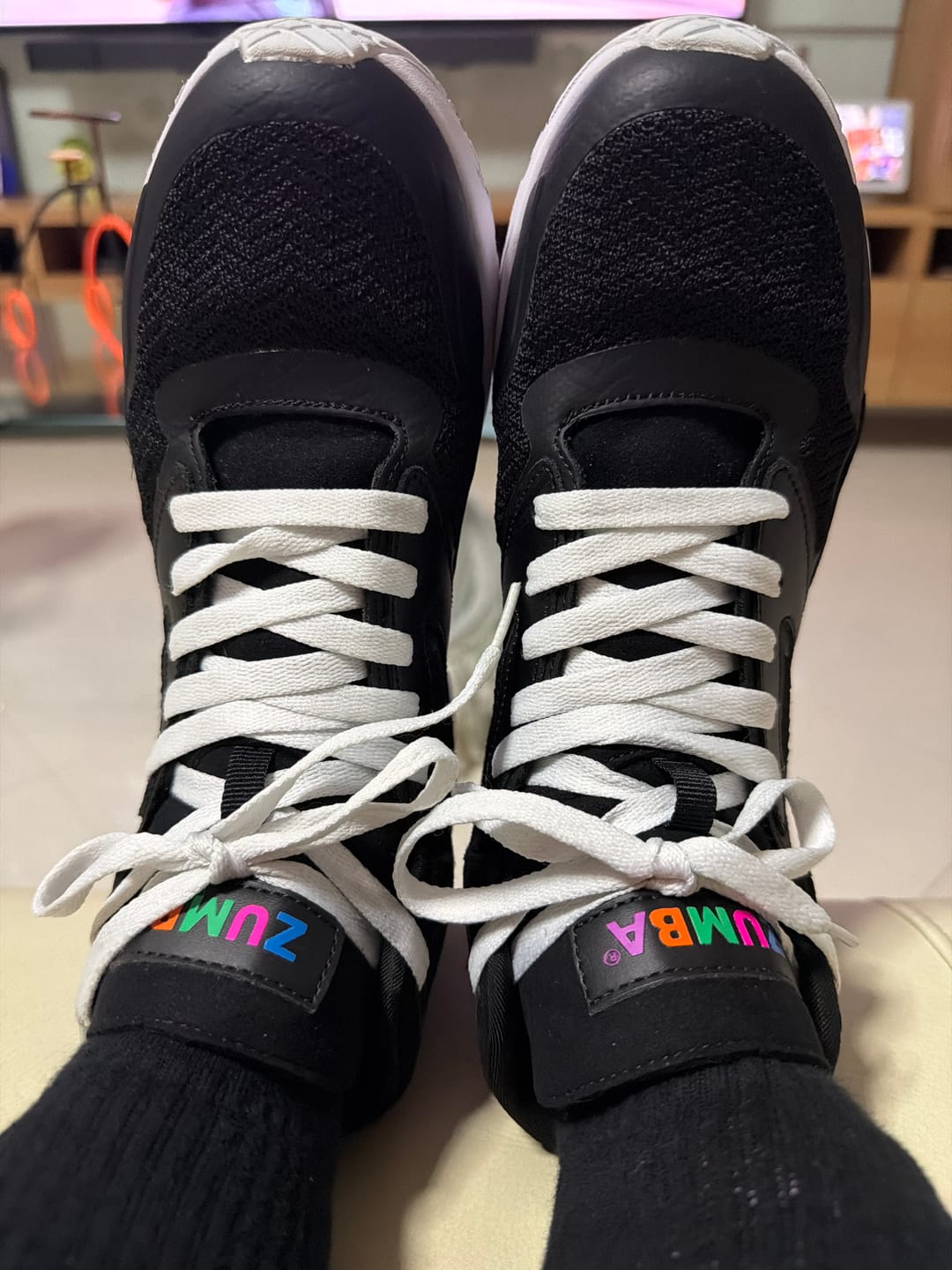 Customer photo review of Zumba Air Classic High - Black