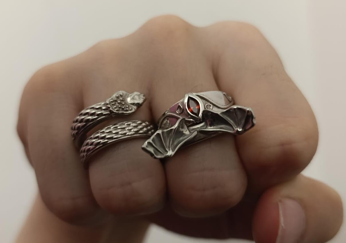 Customer photo review of BIRTHSTONE RINGS