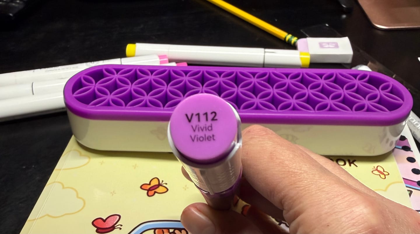 Customer photo review of Ohuhu Marker Ink V112 / V070 Refill for Alcohol marker